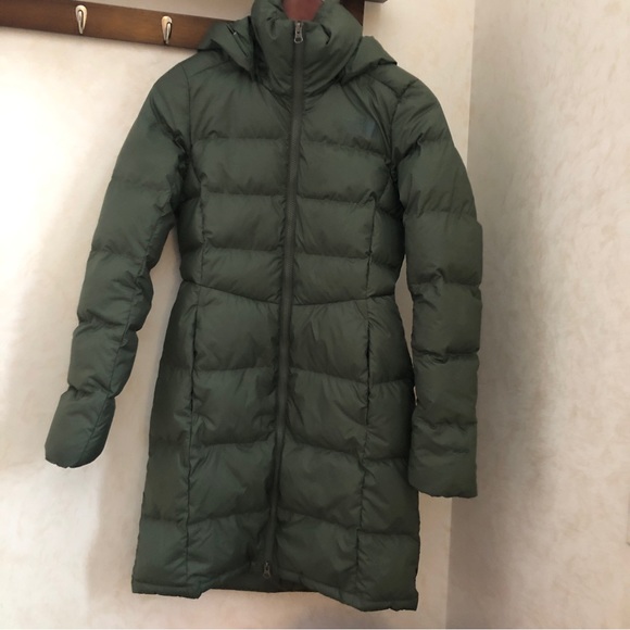 THE NORTH FACE Women's Metropolis Insulated Parka beautiful thyme color women xs - Picture 3 of 9